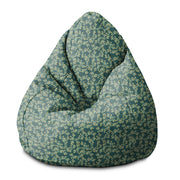 Puf Pearshape Tiny Flowers-S-Oxford