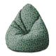Puf Pearshape Malé květy