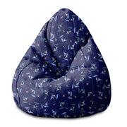 Puf Pearshape Moon Flowers-S-Oxford