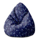 Puf Pearshape Moon Flowers-M-Oxford