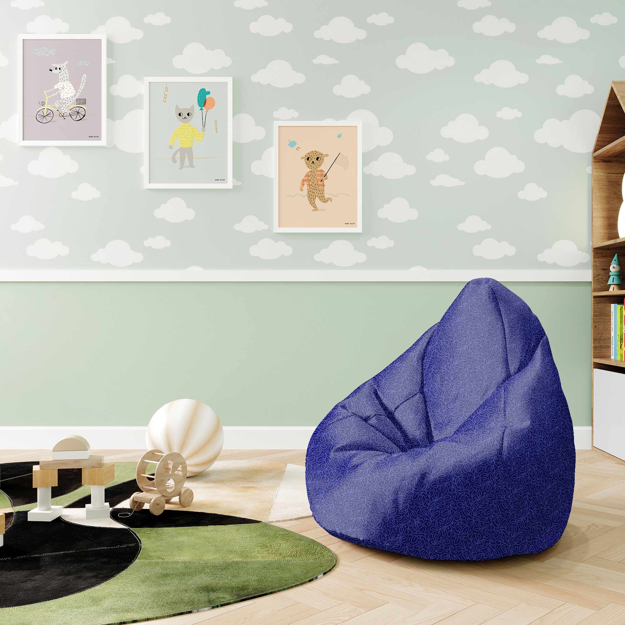 Puf Pearshape Viac Listov-S-Oxford