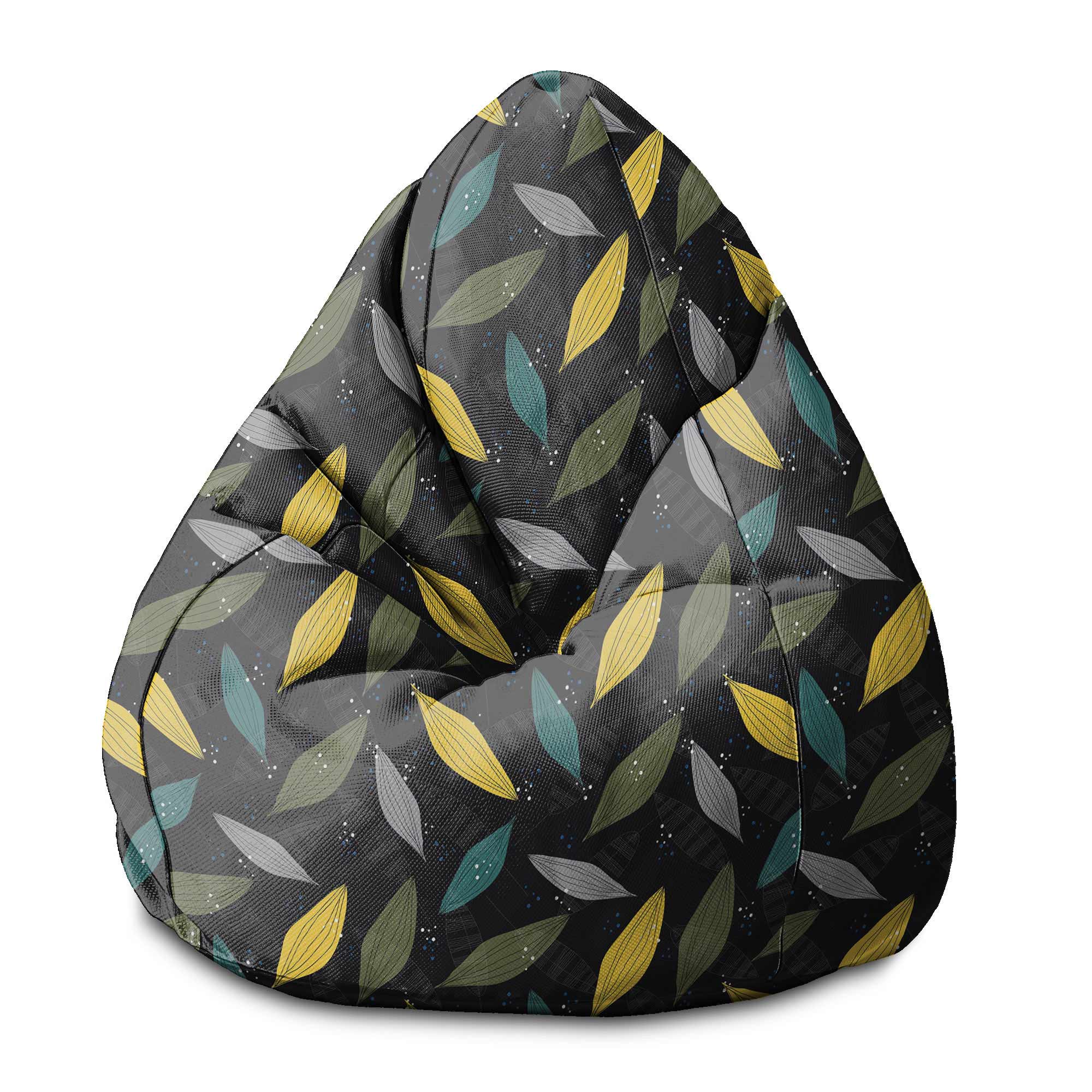Puf Pearshape Simple Scandi Pattern-S-Velvet