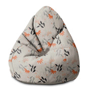 Puf Pearshape Autumn Flowers-S-Velvet