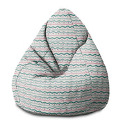 Puf Pearshape Lines and Dots-M-Oxford