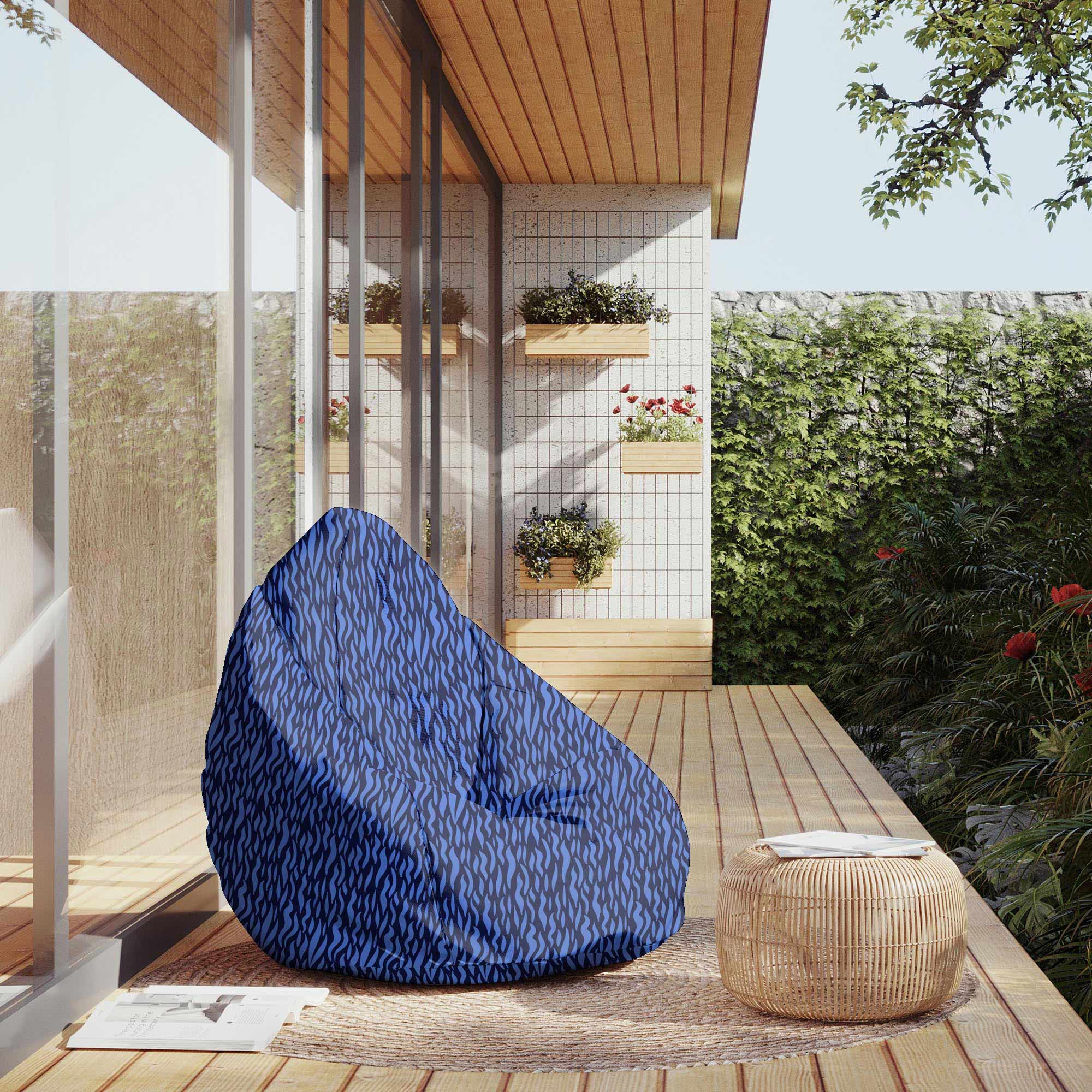 Puf Pearshape Vlny na-M-Zamat