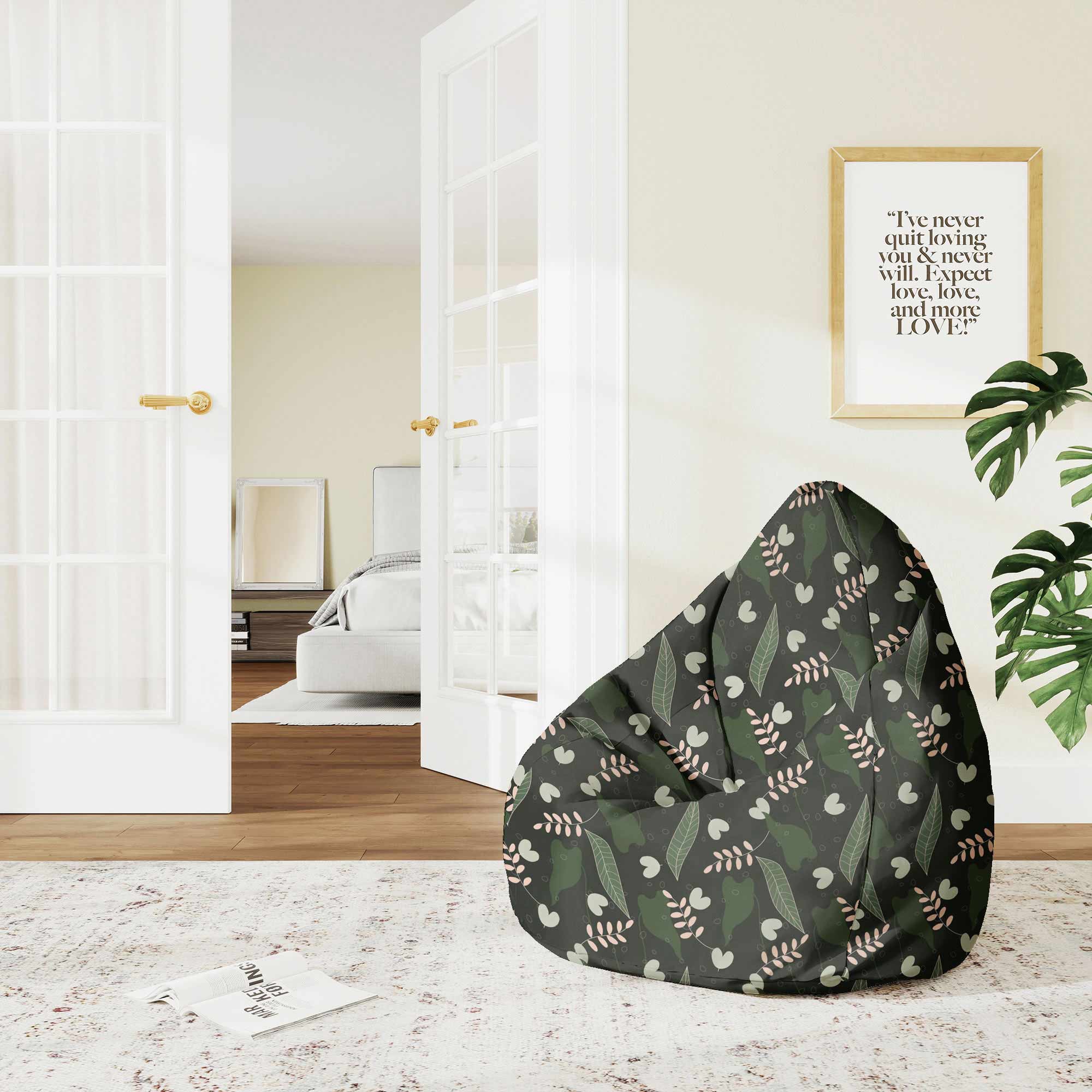 Puf Pearshape Summer Night-S-Velvet