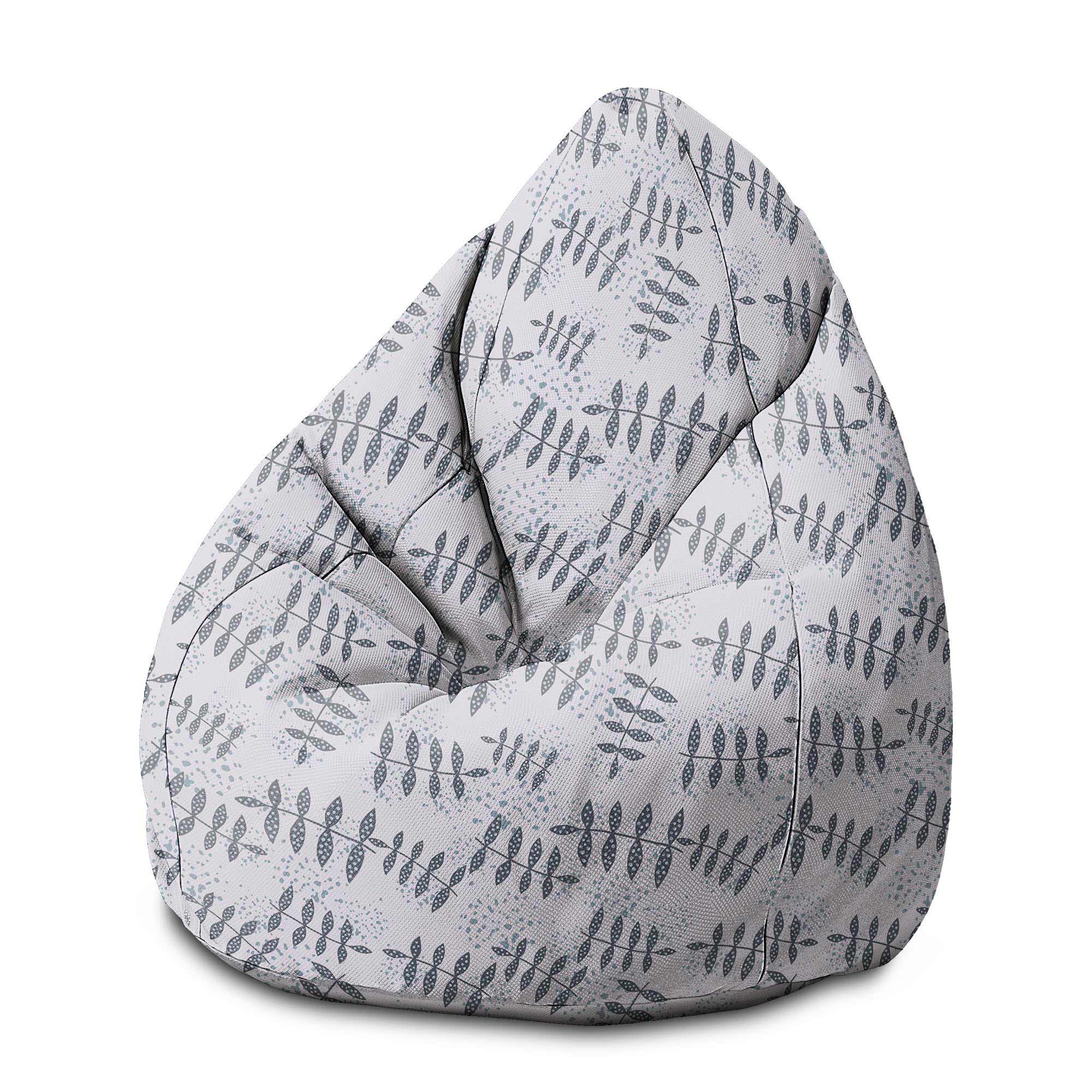 Puf Pearshape Vzorka kvetov Splash-M-Zamat