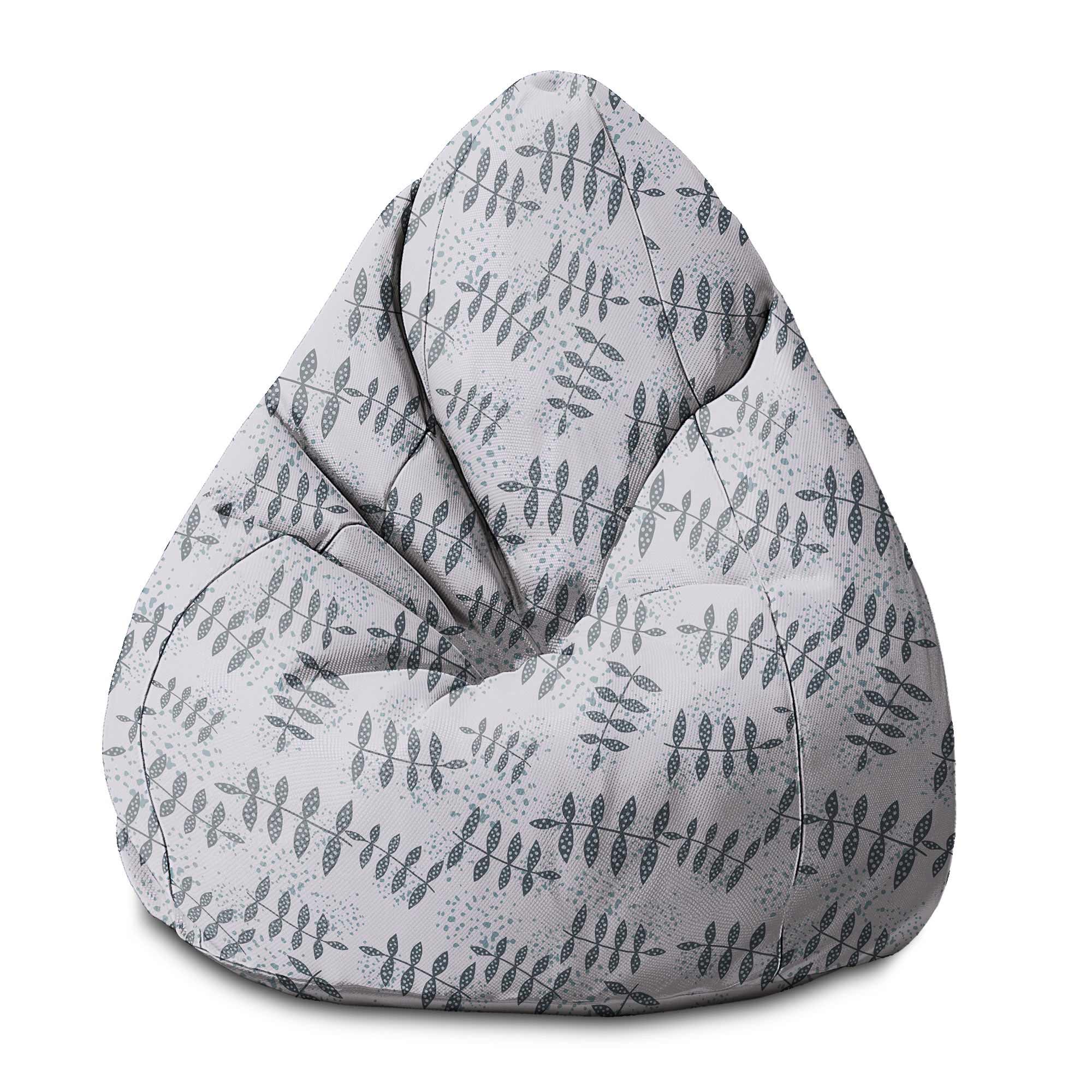 Puf Pearshape Vzorka kvetov Splash