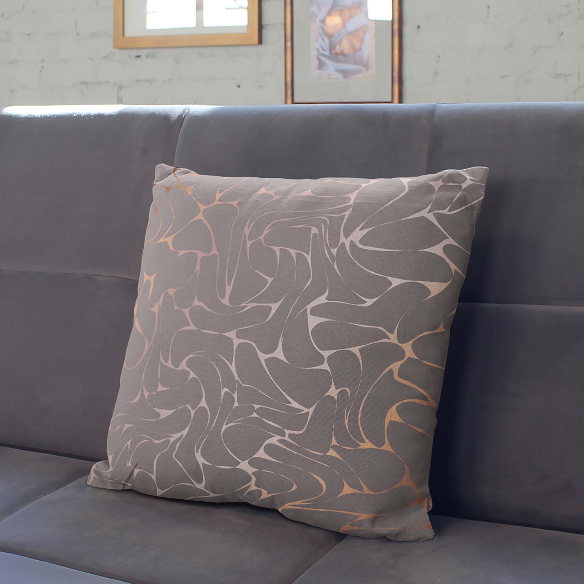 Vankúš Gold Swirl