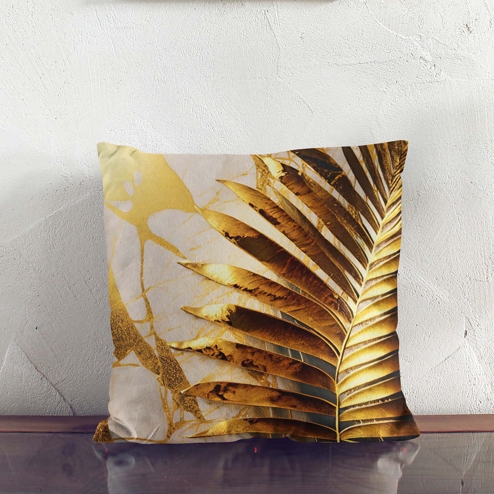 Vankúš Golden Palm Leaf