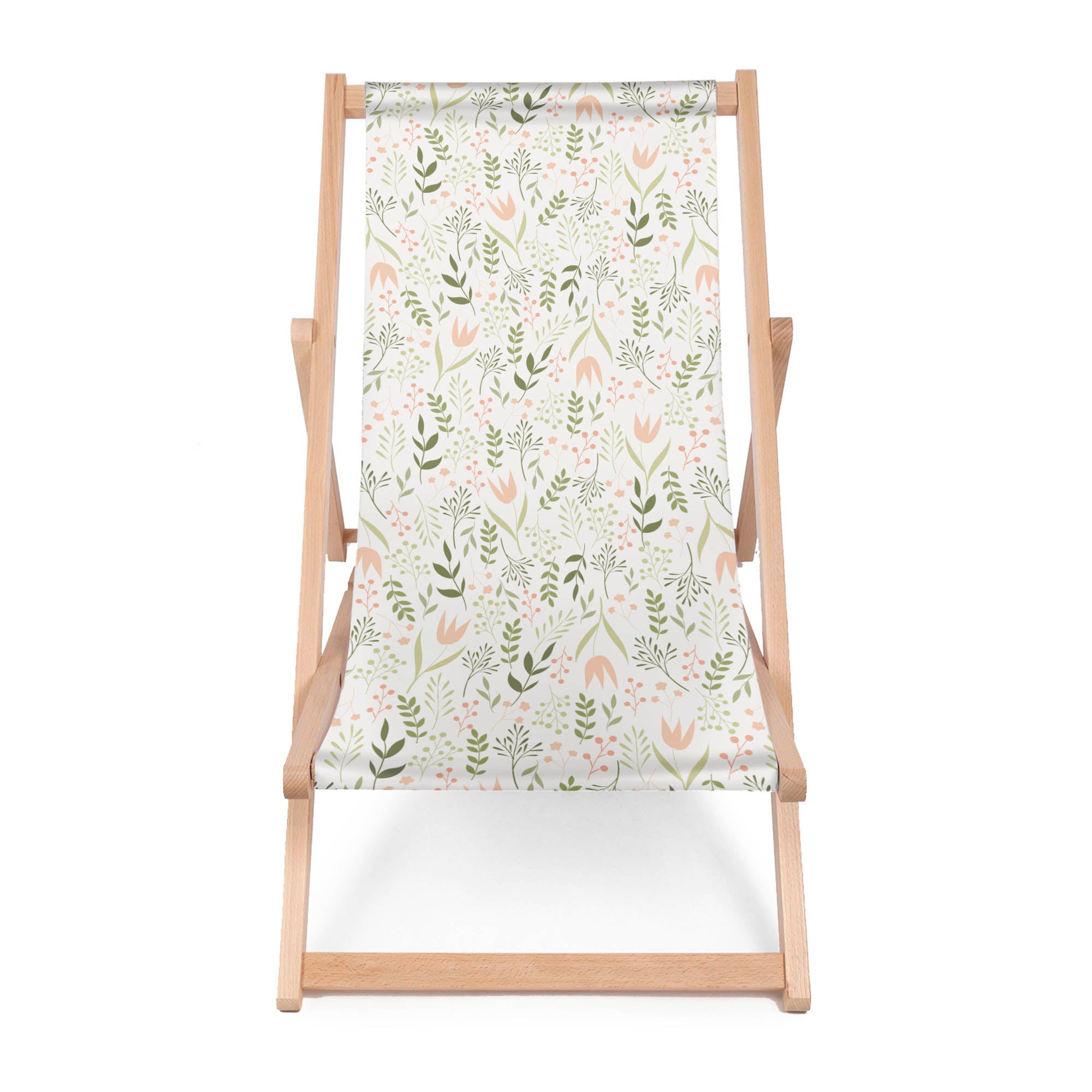 Wooden Deck Chair Warm Morning-M