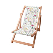 Wooden Deck Chair Dried Flowers-S
