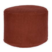 Okrúhly puf podnožka Lincoln Fired Brick-M