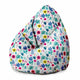 Puf Pearshape Kvetiná elegancia