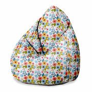 Pearshape Pouf Floral Fantasy