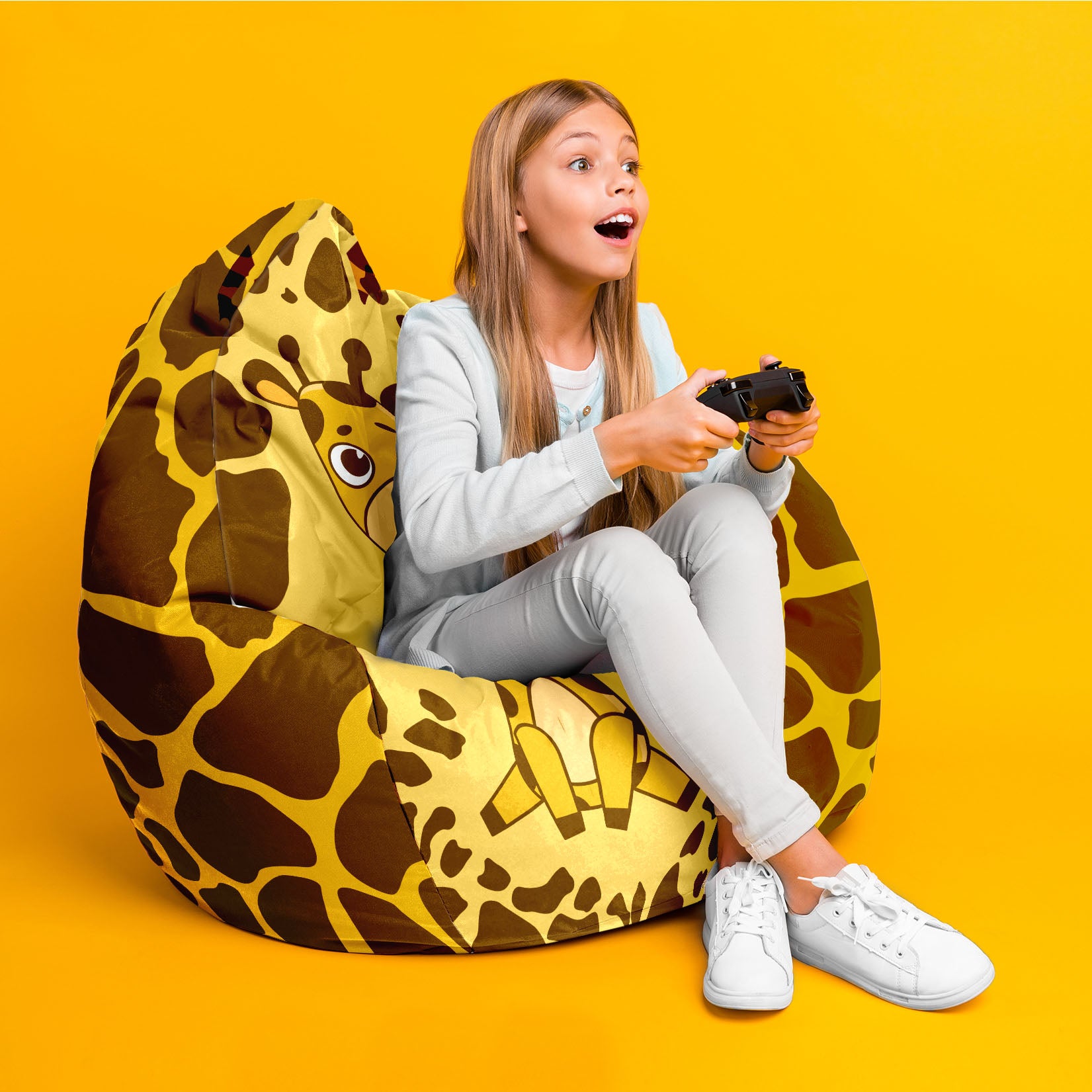 Puf Pearshape Giraffina-S