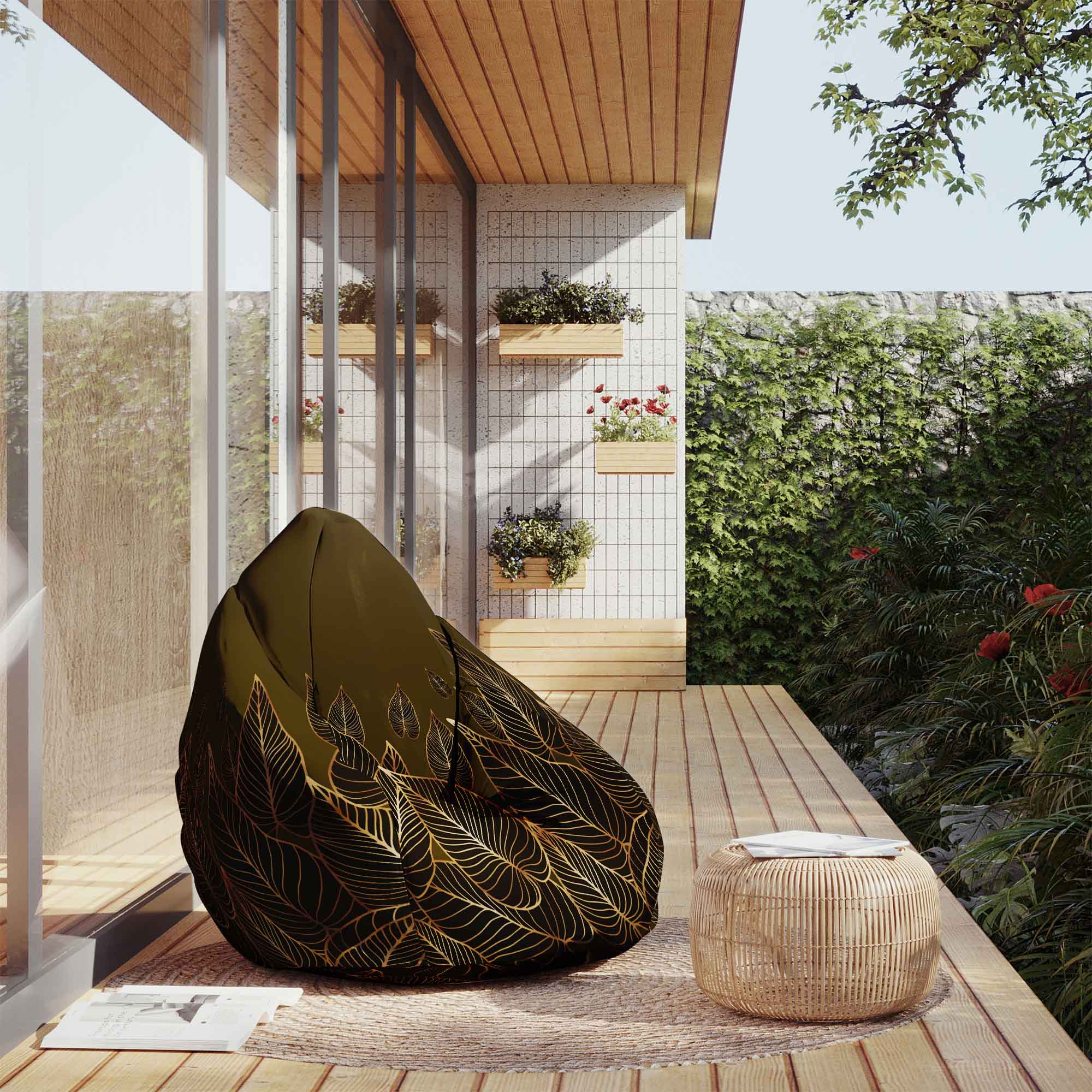 Puf Pearshape Goldenlinear