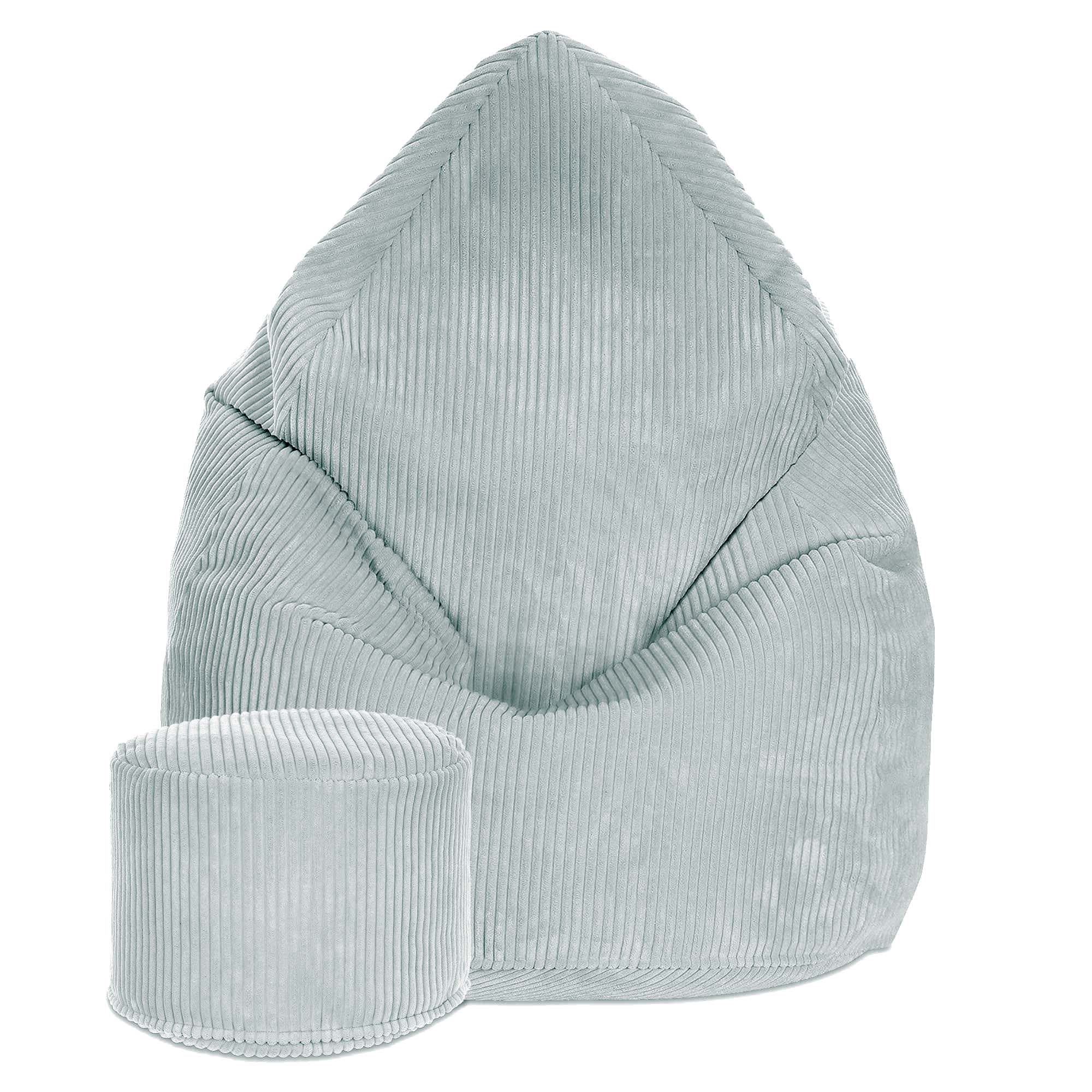 Okrúhly puf podnožka Lincoln Green Lily-M