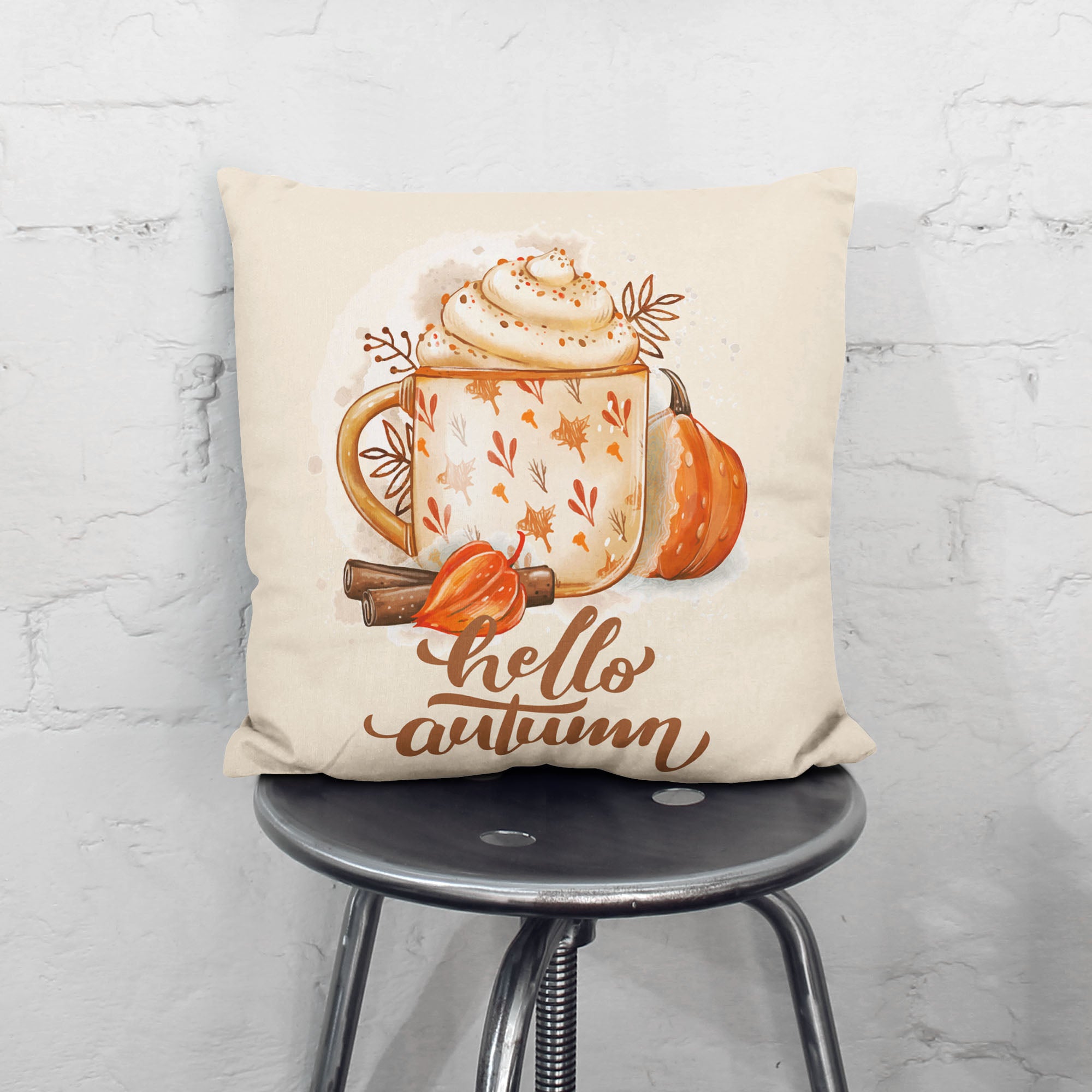 Polštář Hot Pumpkin Chocolate