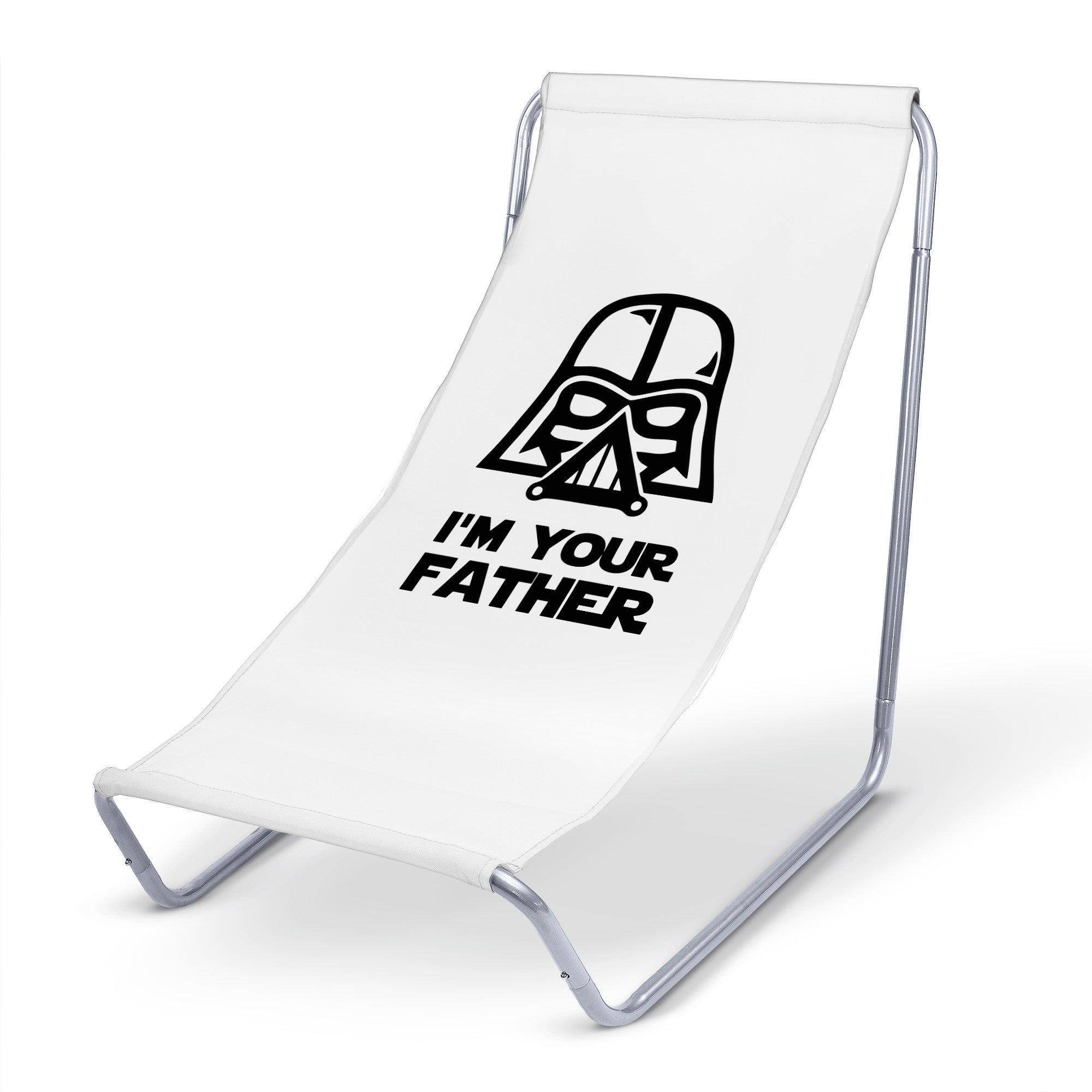 Kovové ležadlo I'm your Father White