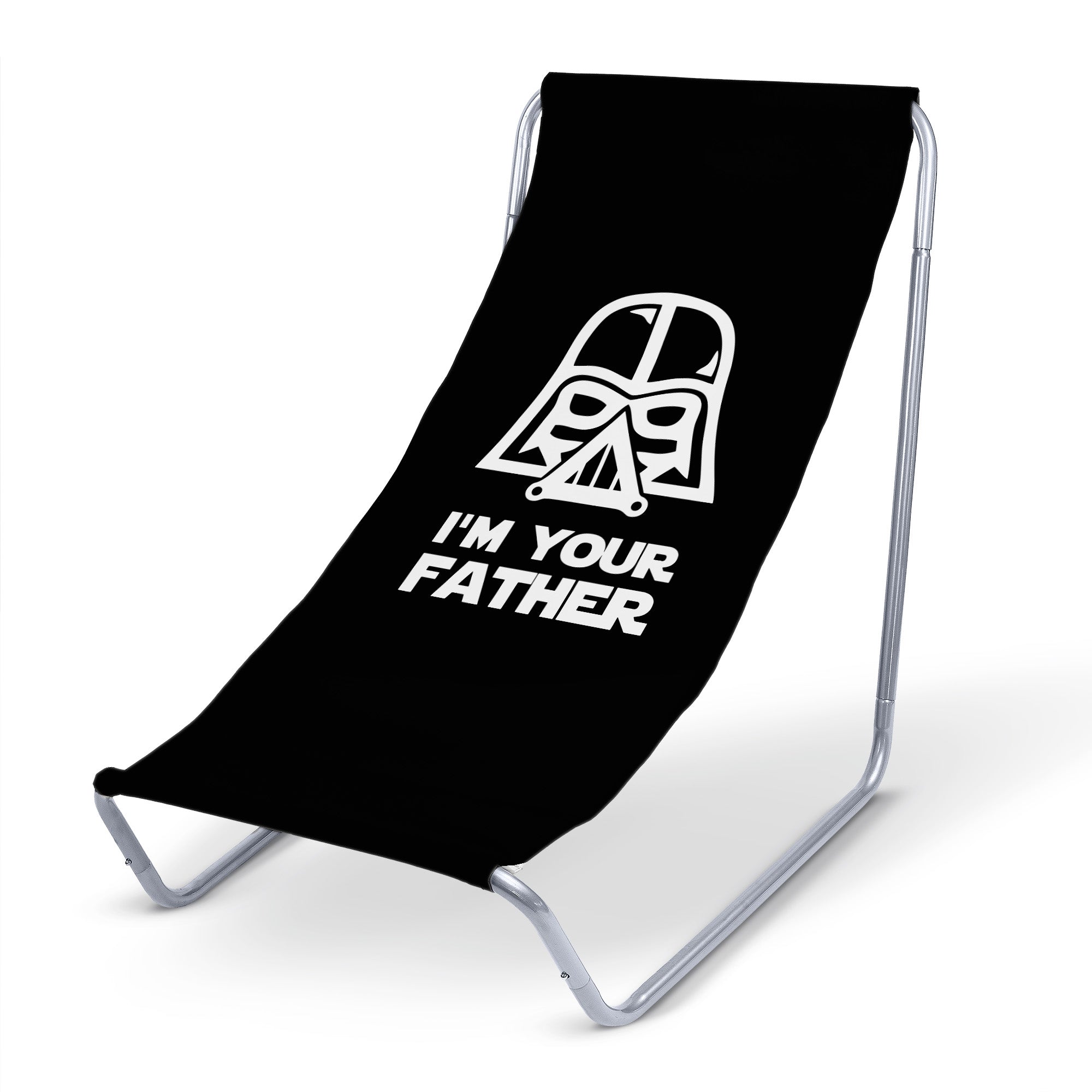 Kovové ležadlo I'm your Father Black