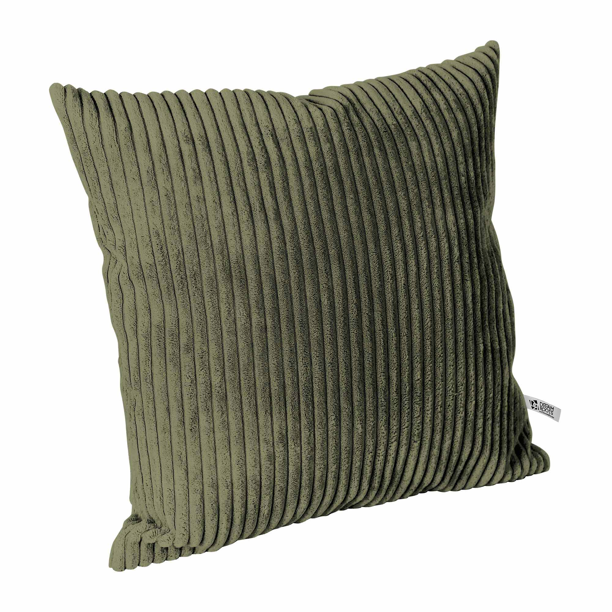 Lincoln Dark Olive Pillow-50x50 CM