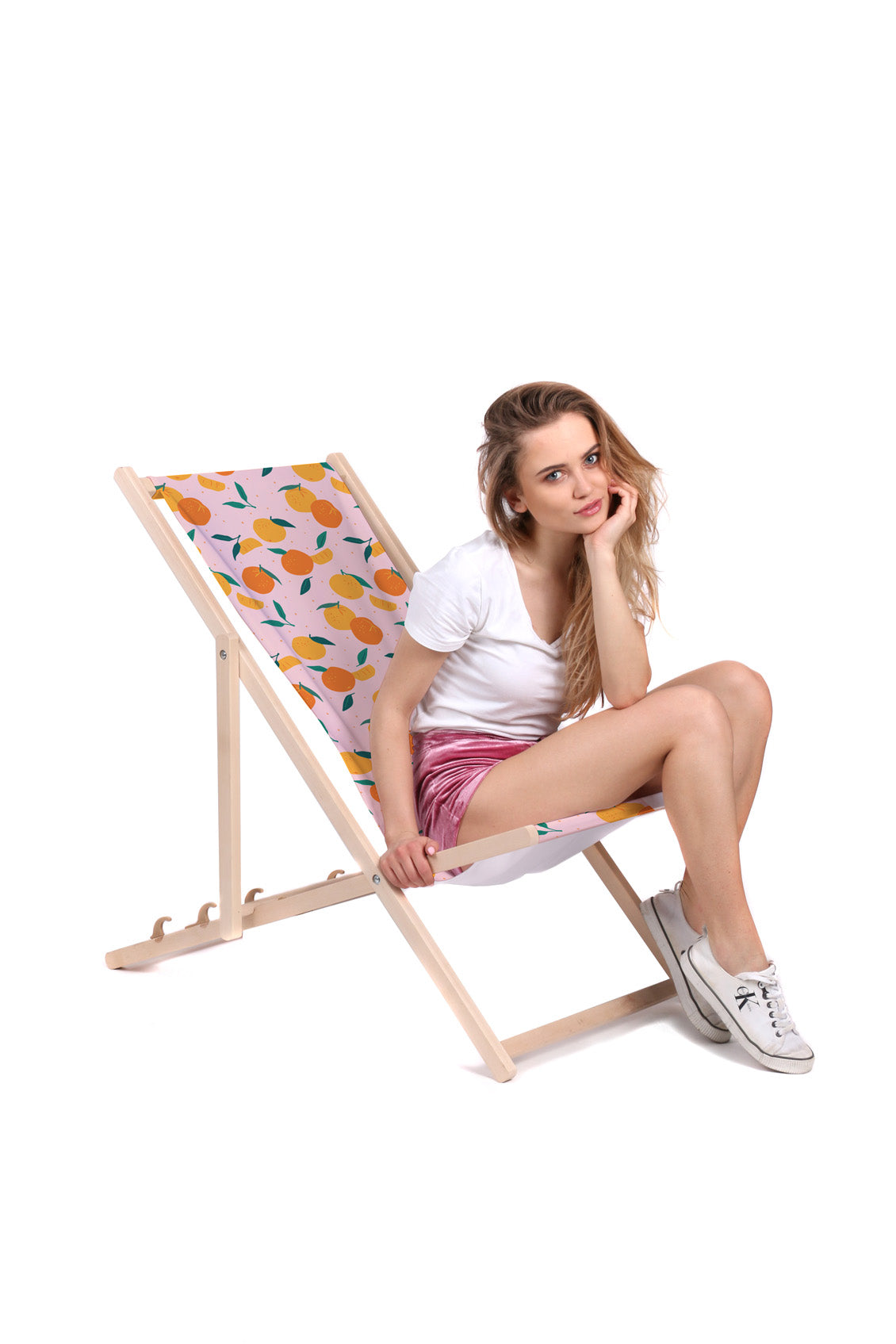 Leżak drewniany Mandarins