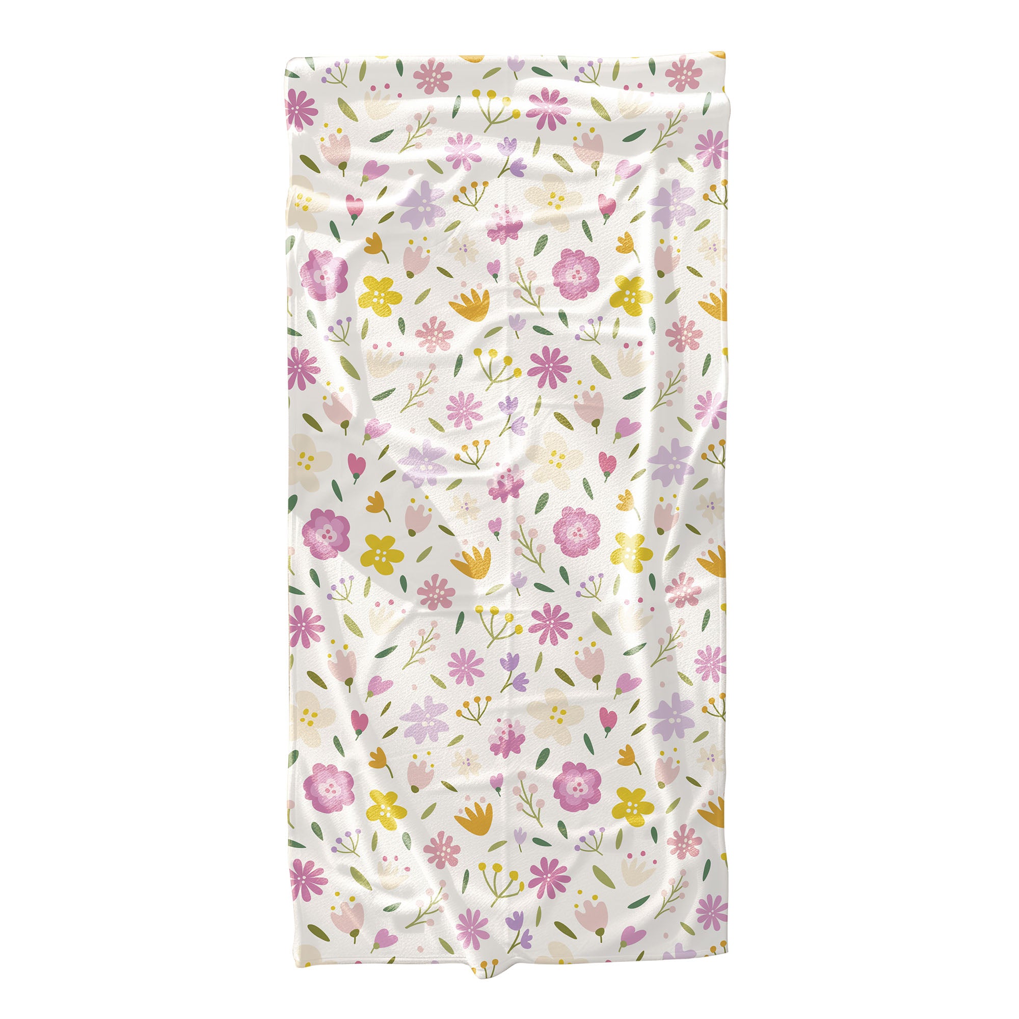 Handtuch Bunte Blumen-70x140 cm