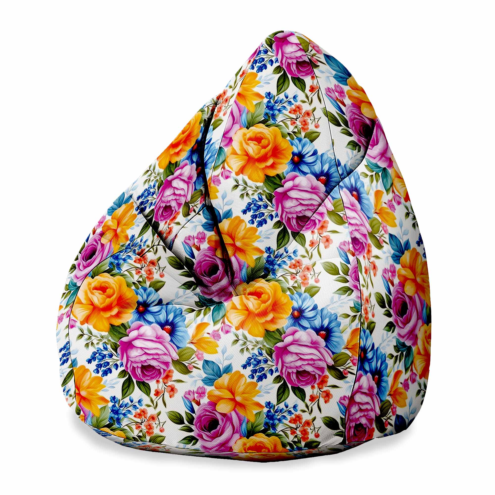 Puf Pearshape Petals in the Sun-S-Velvet