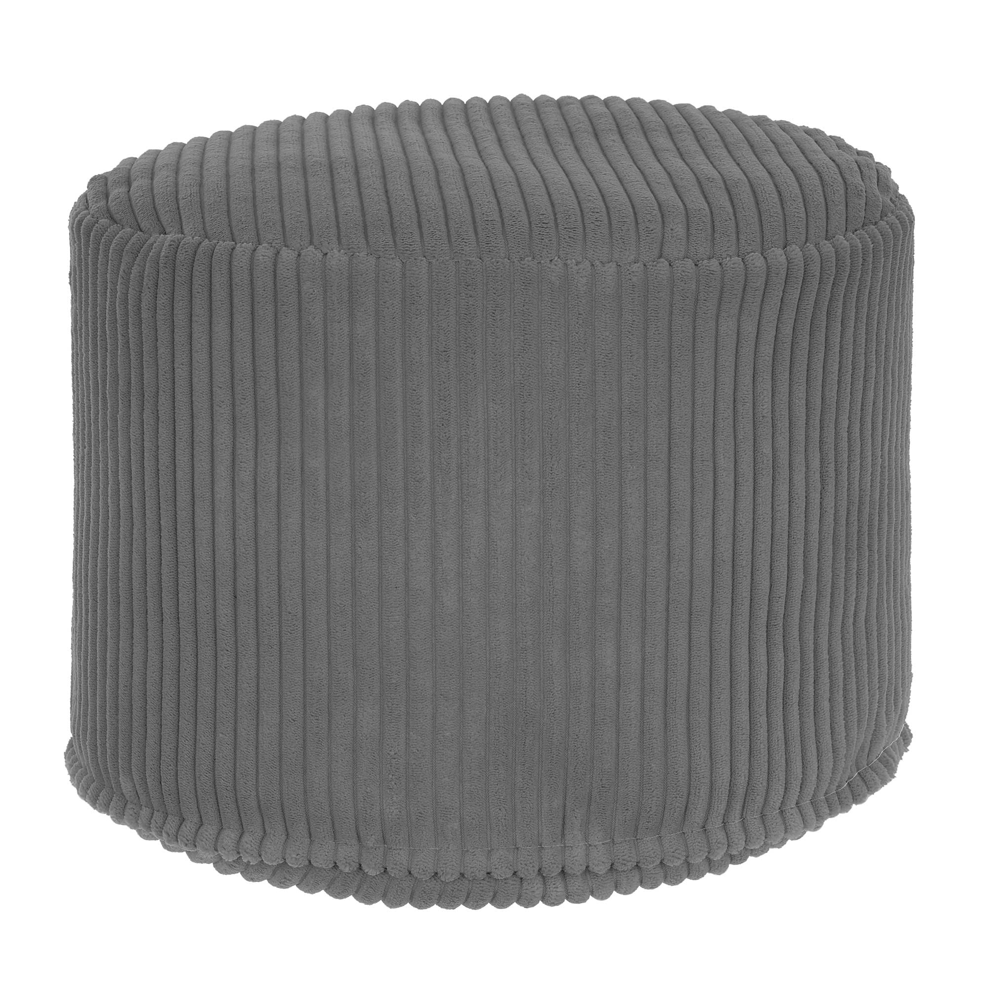 Runder Hocker Fußstütze Lincoln Frost Gray-M
