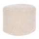 Runder Hocker Fußbank Lincoln Vanilla Ice