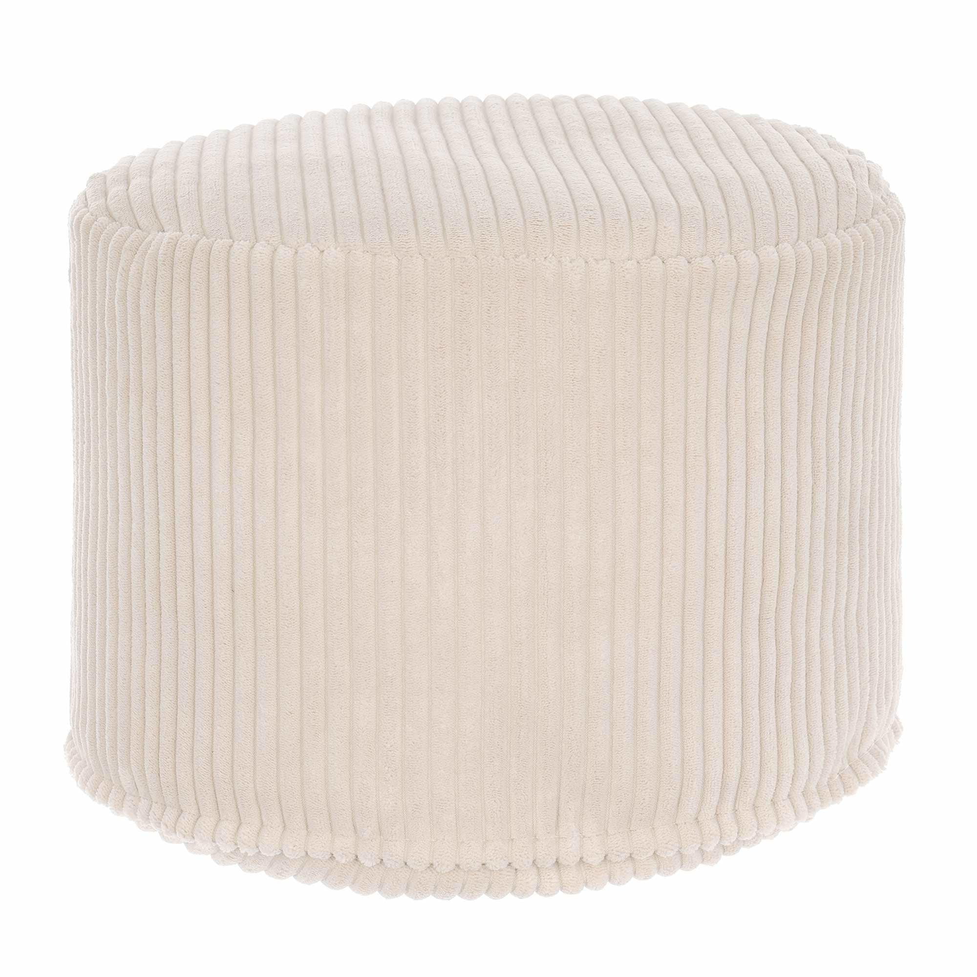 Runder Hocker Fußbank Lincoln Vanilla Ice-M