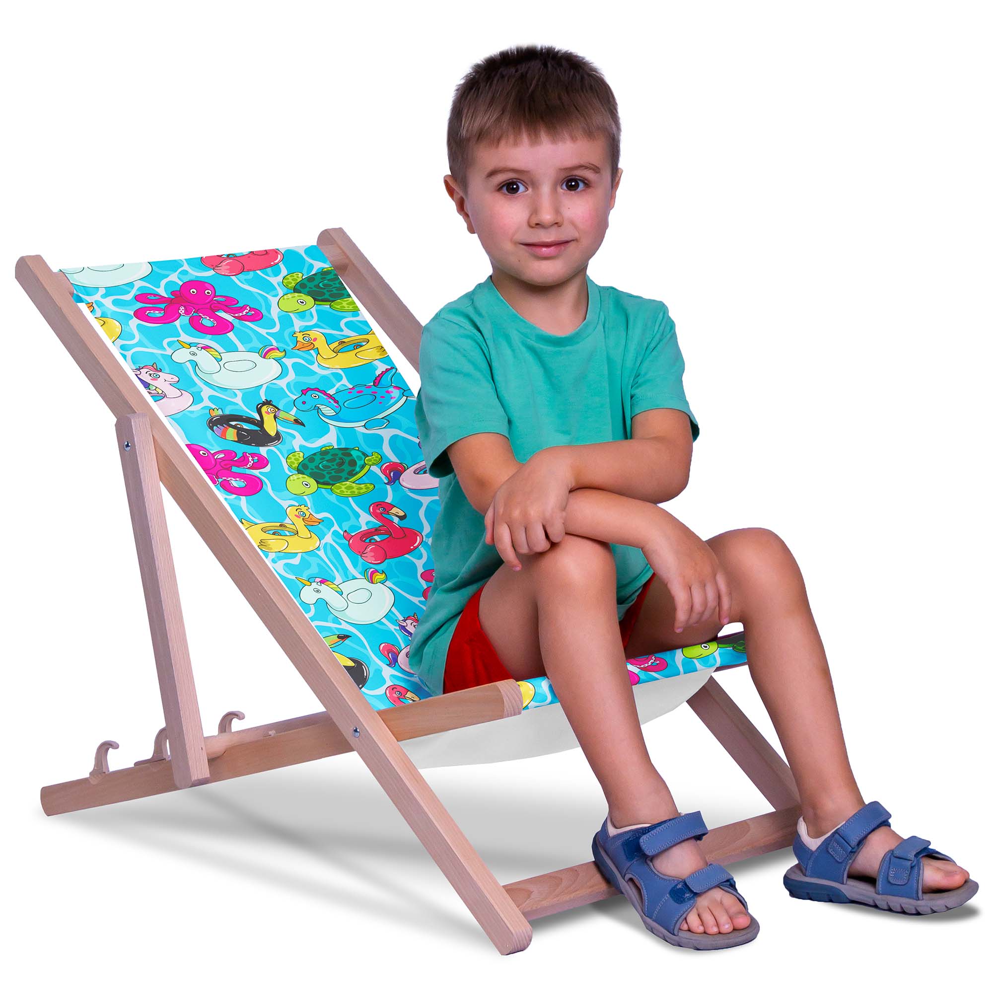 Drevené lehátko Pool Toys