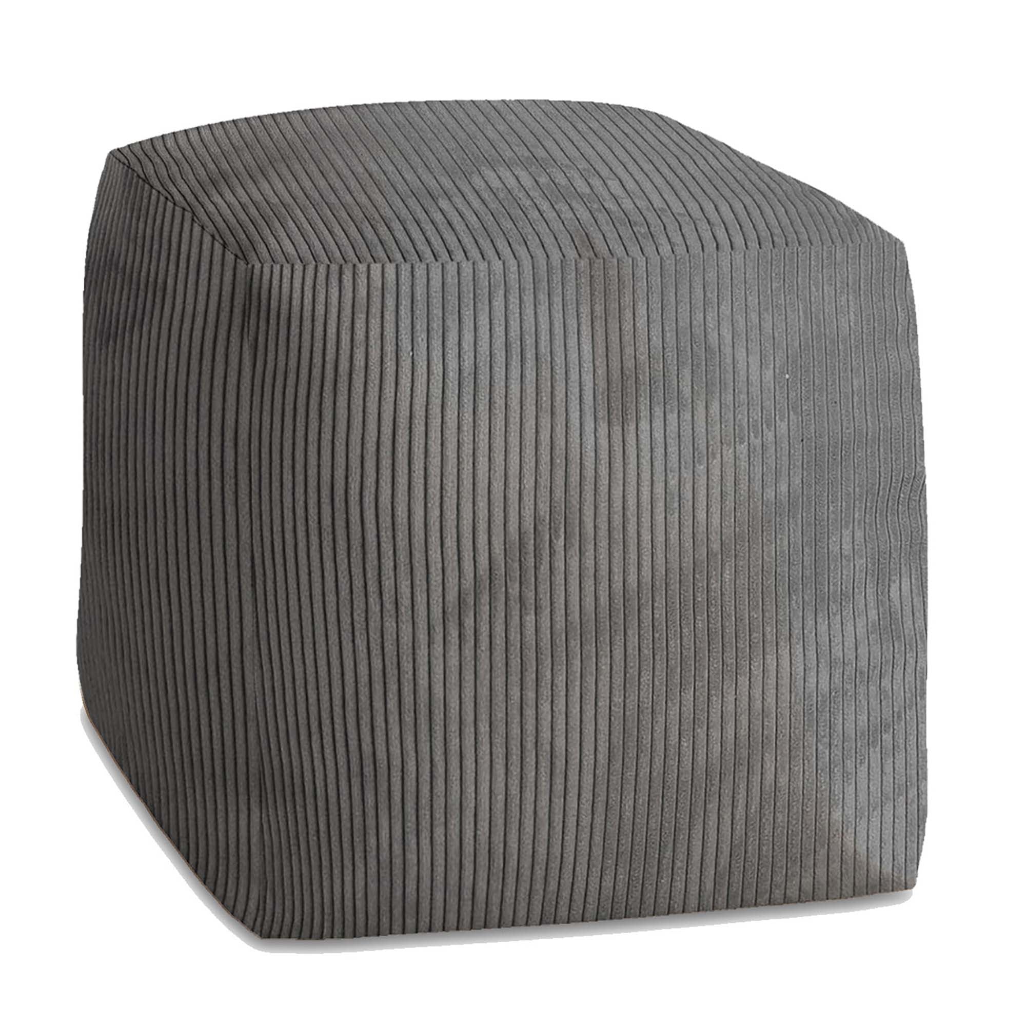 Puf Cube Mrazivá sivá