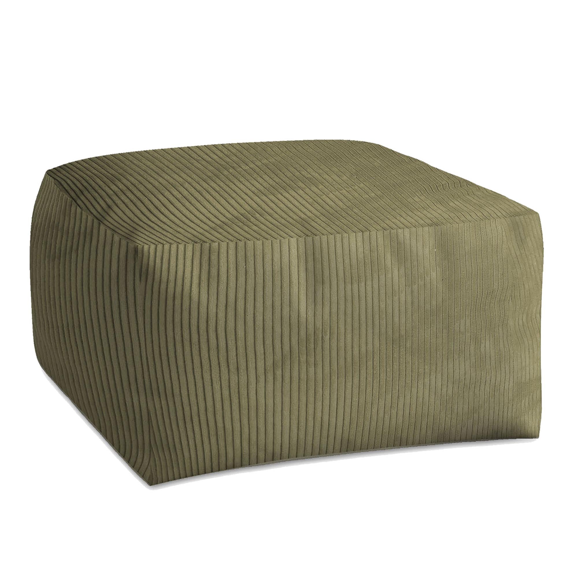 Puf Comfort Tmavá oliva