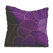 Vankúš Purple Leaves-Velvet