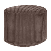 Okrúhly puf podnožka Lincoln Roasted Cocoa-S
