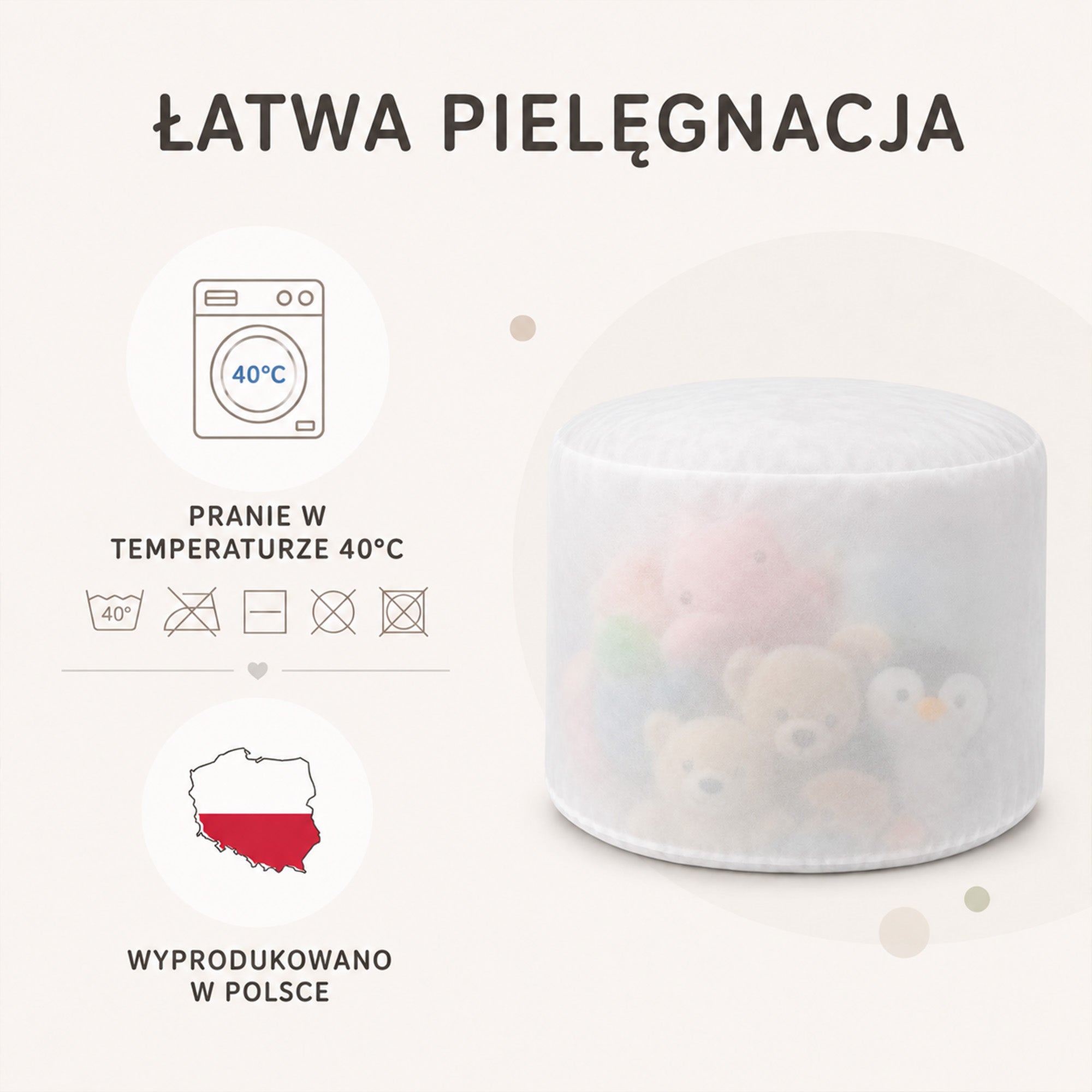 Poťah na okrúhlu podnožku Roundshape