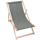 Holzliegestuhl Jeans-Imitat Sandy Dune-M