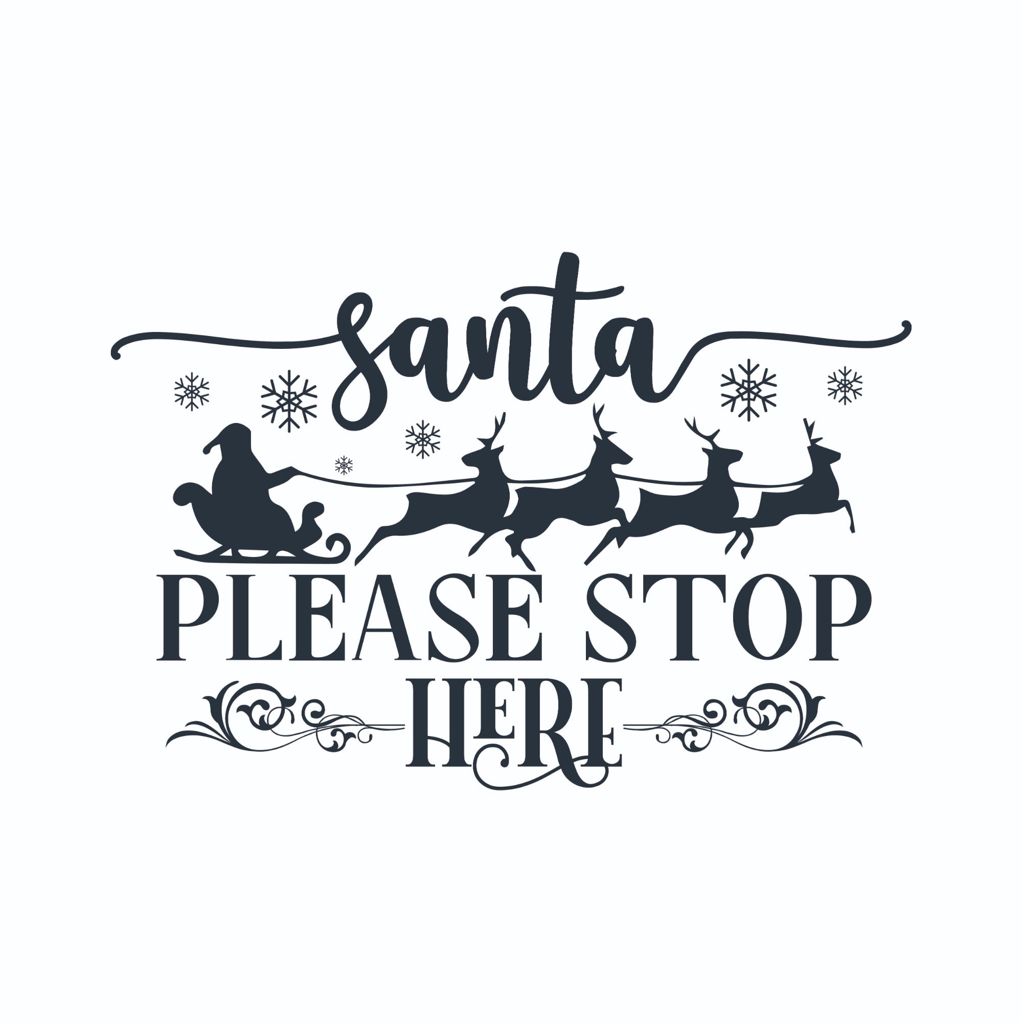 Kissen Santa ist da-Panama