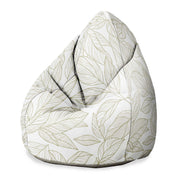 Puf Pearshape Scandinavian Leaves-Oxford