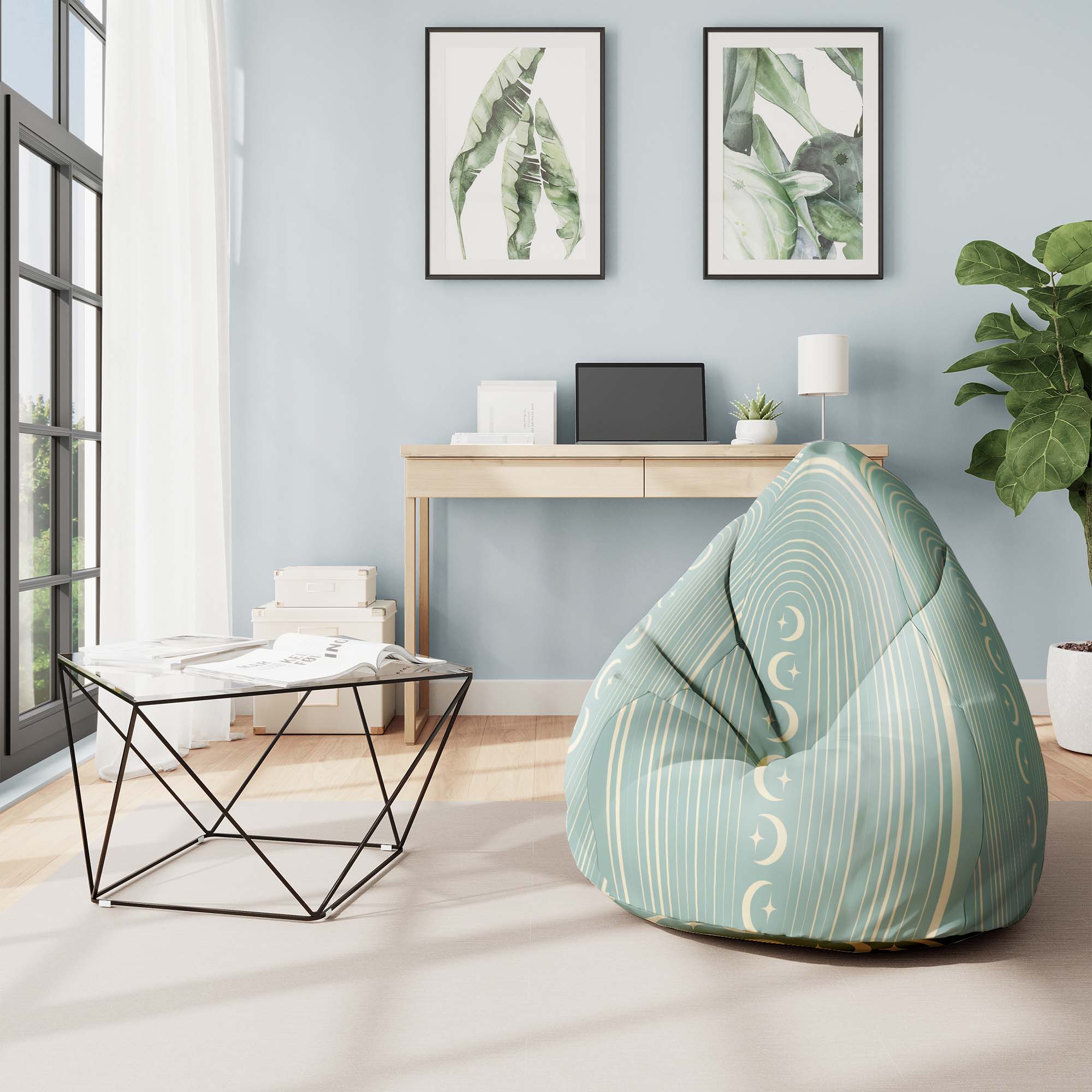 Puf Pearshape Scandinavian Moons