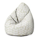 Puf Pearshape Scandinavian Simplicity-Velvet