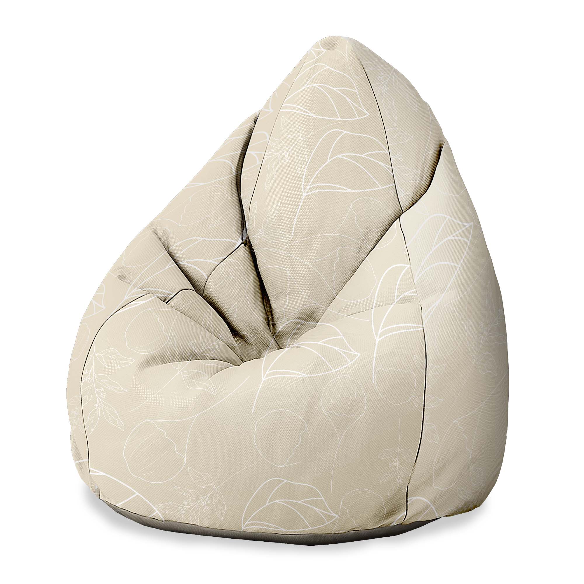 Sedací vak Pearshape Scandinavian Nature-S-Oxford