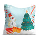 Vankúš Snowman Candy-Velvet