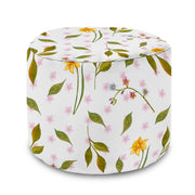 Puf okrągły podnóżek Spring Pattern-Velvet