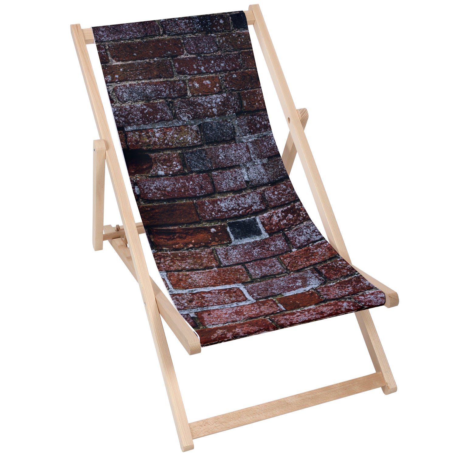 Drevený stolík Dark Brick-50x50 CM