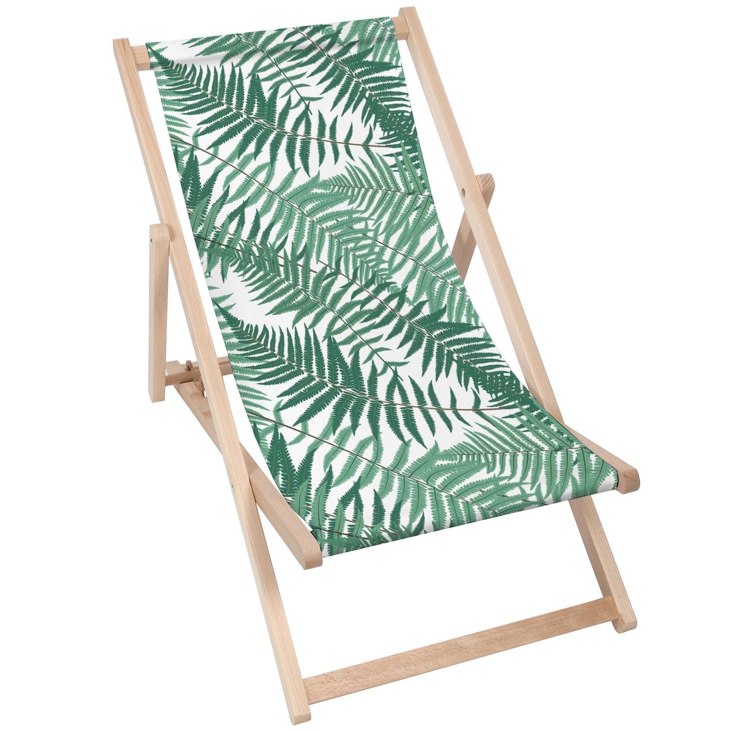 Drevený stolík Fern Leaf-30x40 CM