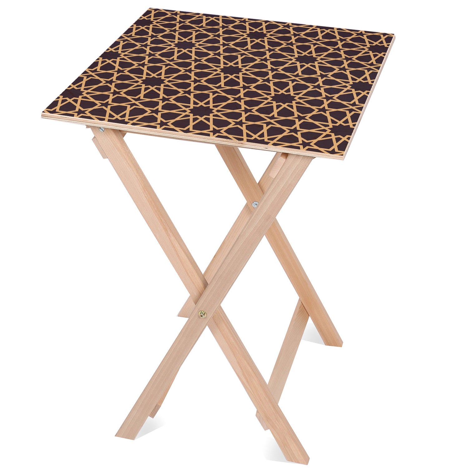 Wooden Table Stars-50x50 CM