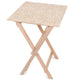 Holztisch Cremige Blume